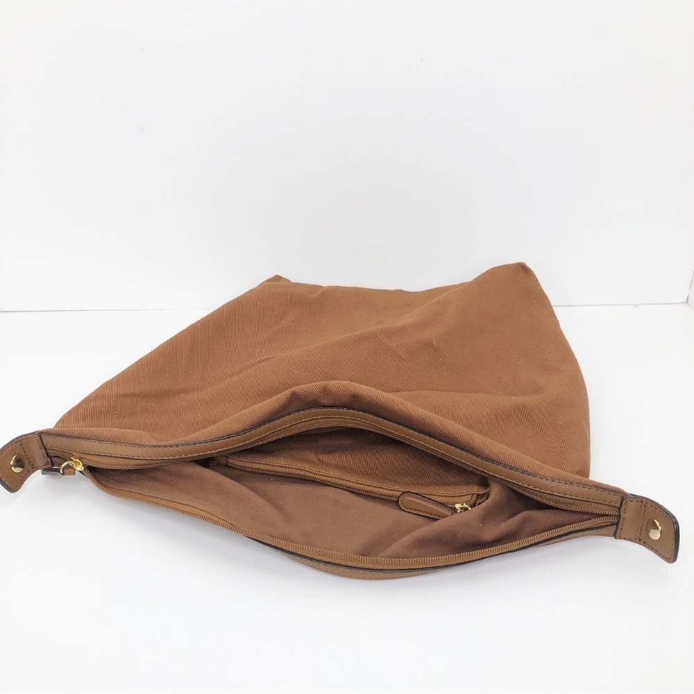 Michael Kors, brown leather tote bag - Picture 7 of 14